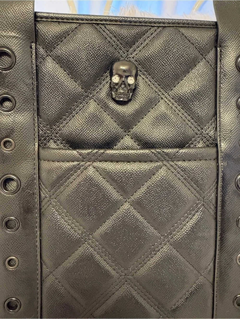 Betsey Johnson black tote